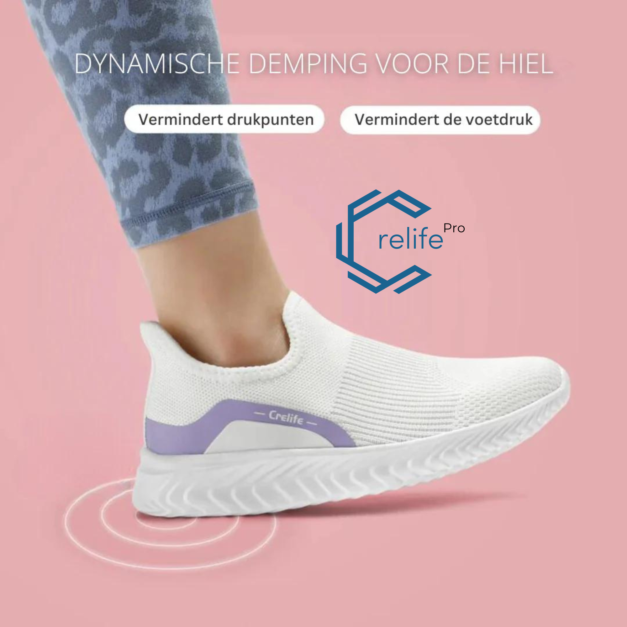 Crelife PRO® | Ergonomische pijnverlichtende schoen