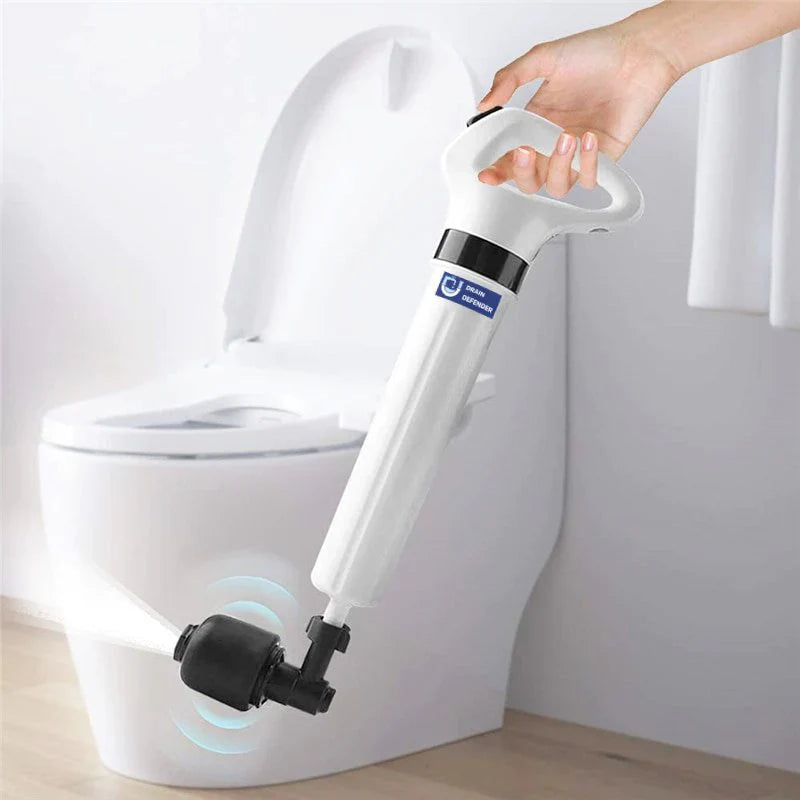 Drain Defender® 3.0 - Professionele Toilet ontstopper + 4 opzetstukken