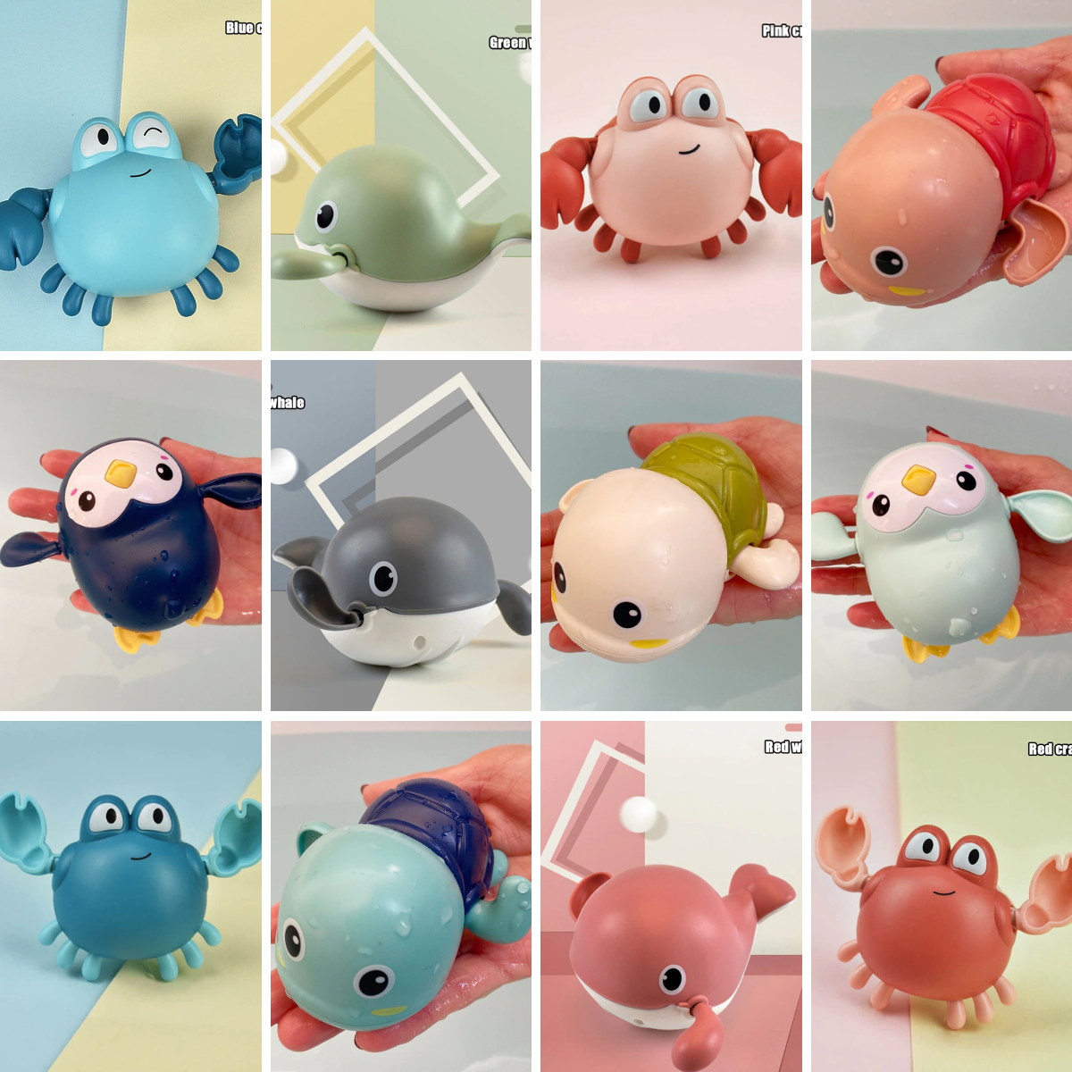 Bath Buddies™ - Eindeloos plezier in bad! - Zwemmende zeedieren