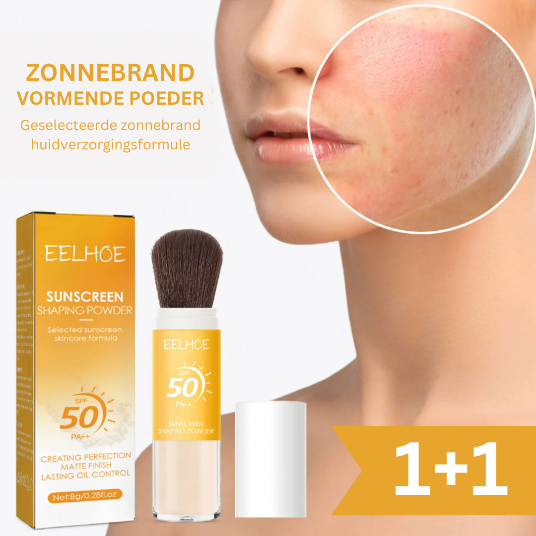 Sunkissed SPF 50 poeder - Zonnebrand poeder 1+1 gratis