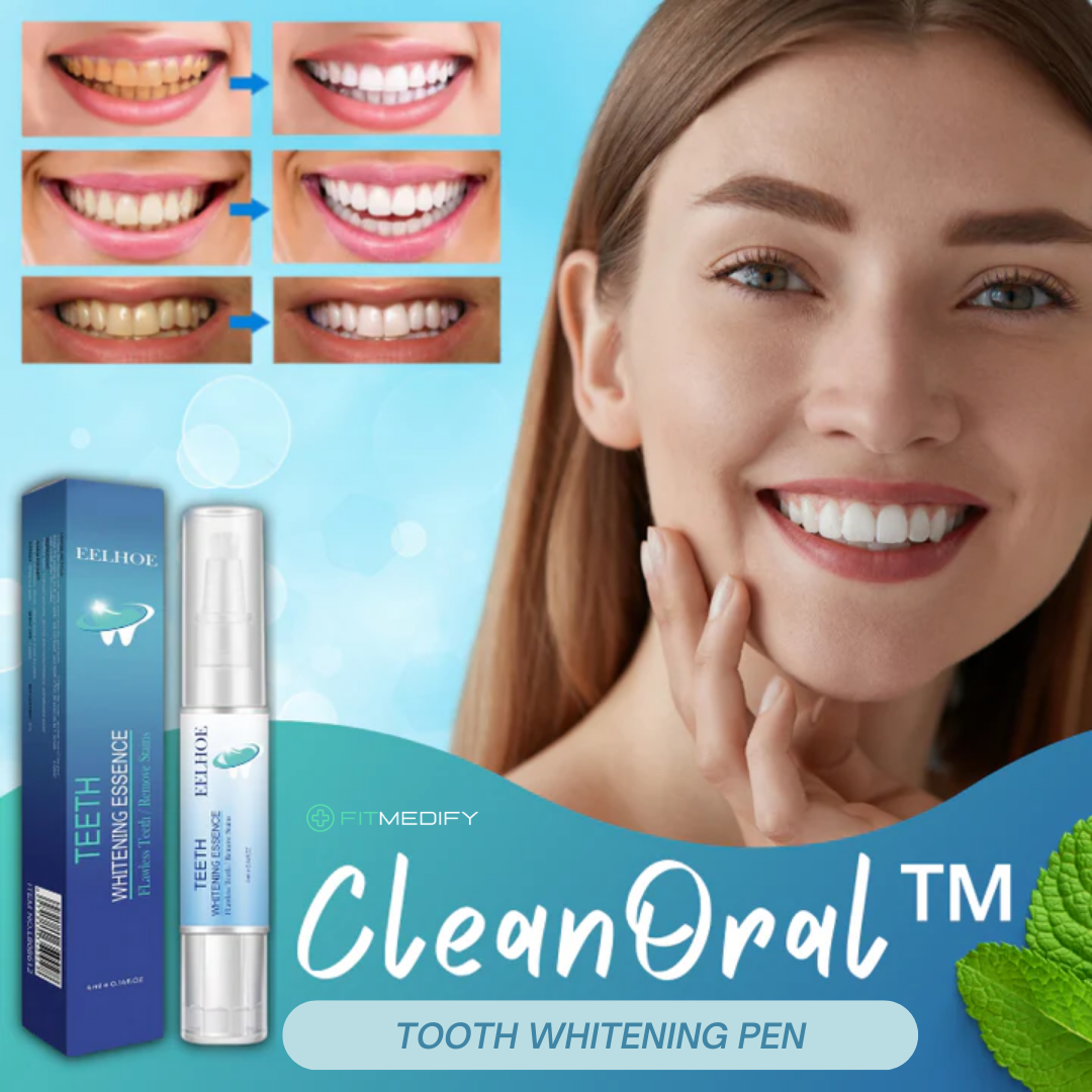 1+1 Gratis - CleanOral™ - Tandenwit Stift | Direct Wittere Tanden!