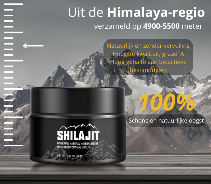 SHILAJIT PURE™ | Geeft je lichaam een boost! | 1+1 Gratis