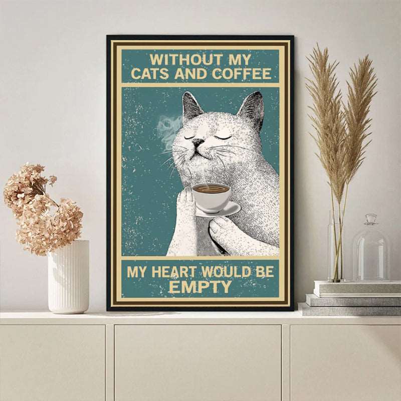 Cats&Coffee™ Canvas (1 + 1 GRATIS)