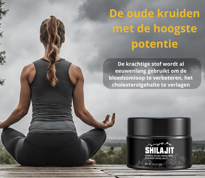 SHILAJIT PURE™ | Geeft je lichaam een boost! | 1+1 Gratis