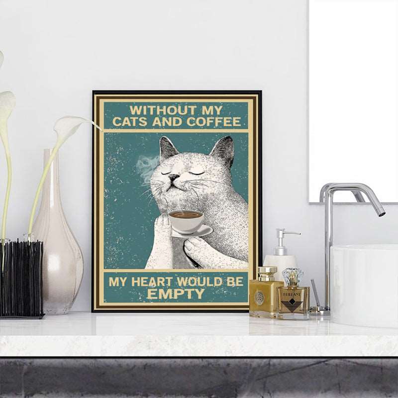 Cats&Coffee™ Canvas (1 + 1 GRATIS)