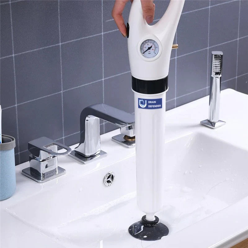 Drain Defender® 3.0 - Professionele Toilet ontstopper + 4 opzetstukken