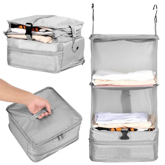 LuggagePal™ | Pak je reisbenodigdheden efficiënt in en uit met de uitbreidbare organizer!