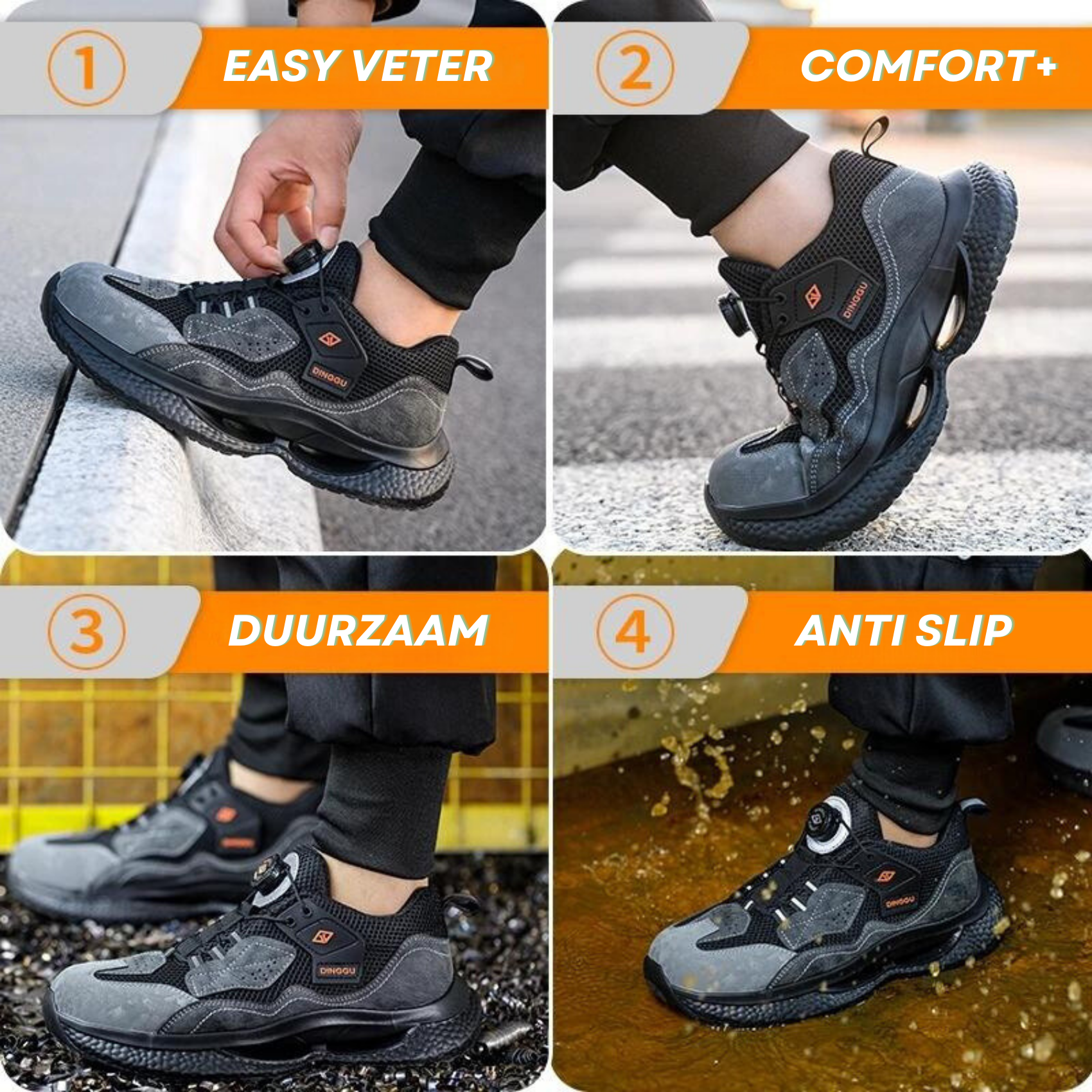 Dinggu Pro+ Ultra conform veiligheid schoenen