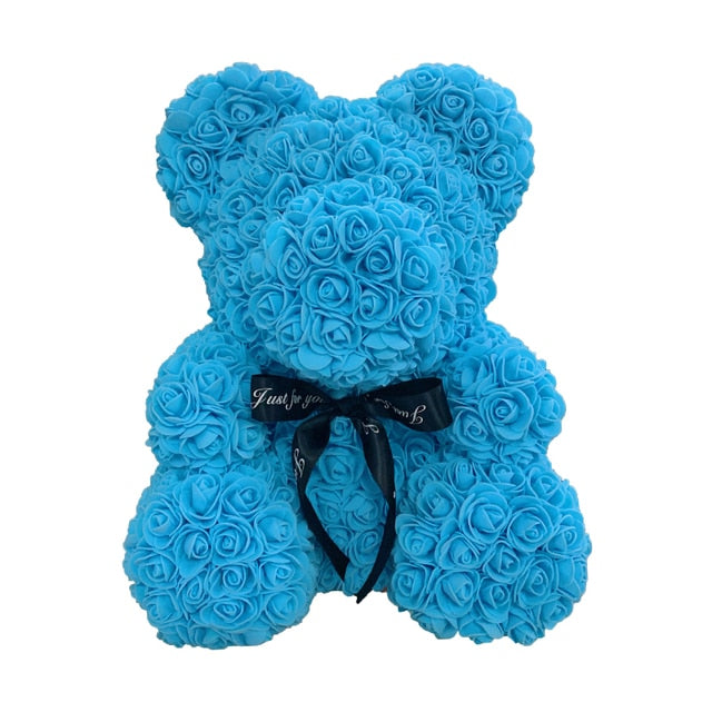 Flower Rose Teddy Bear | Jouw tevredenheid staat bij ons op nummer 1!