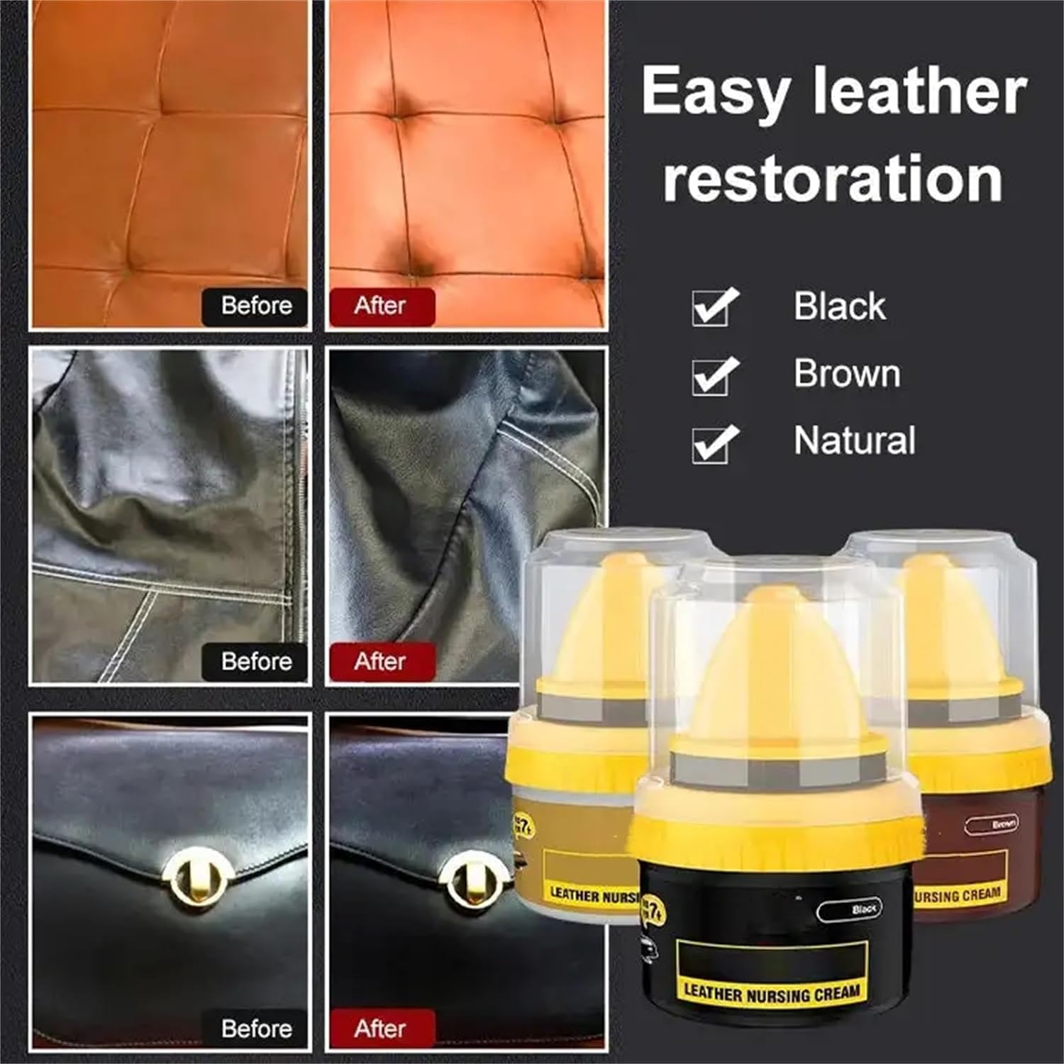 LeatherFix™ | Laat leder weer glanzen!