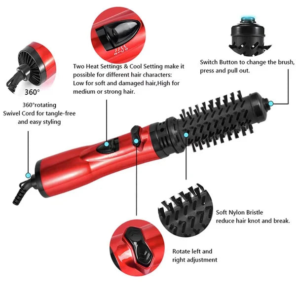 Styley™ - 3-in-1 Haardroger Met Roterende Functie (50% KORTING)