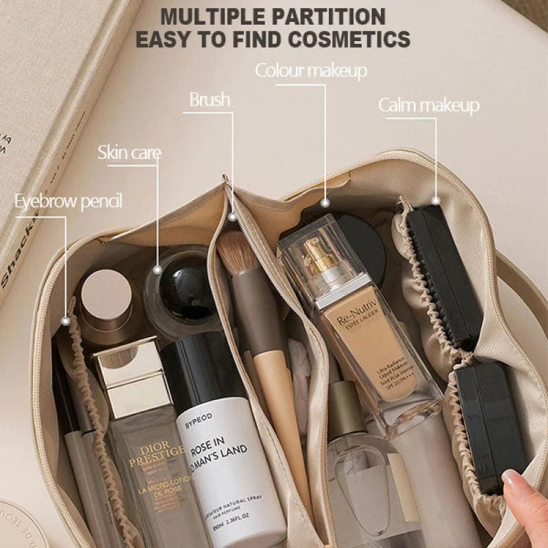 Beauty case deluxe | De grootste, gebruiksvriendelijke beauty case! 1+1 Gratis