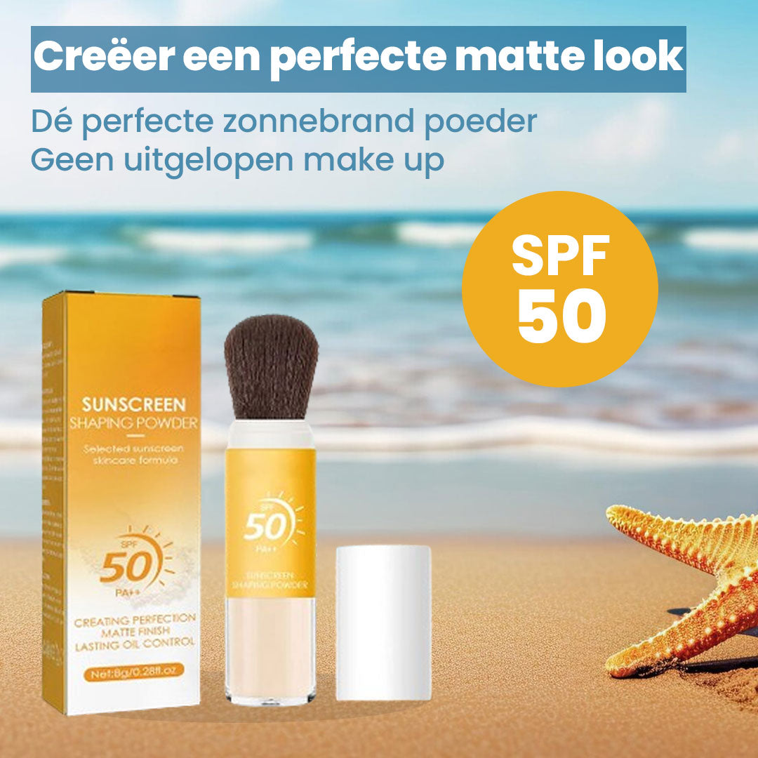 Sunkissed SPF 50 poeder - Zonnebrand poeder 1+1 gratis