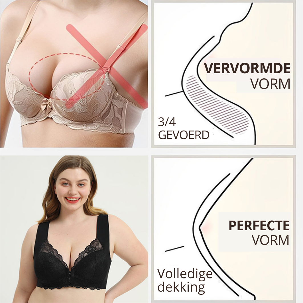 Samara™ 5D Push-up BH met voorsluiting | 1+2 Gratis