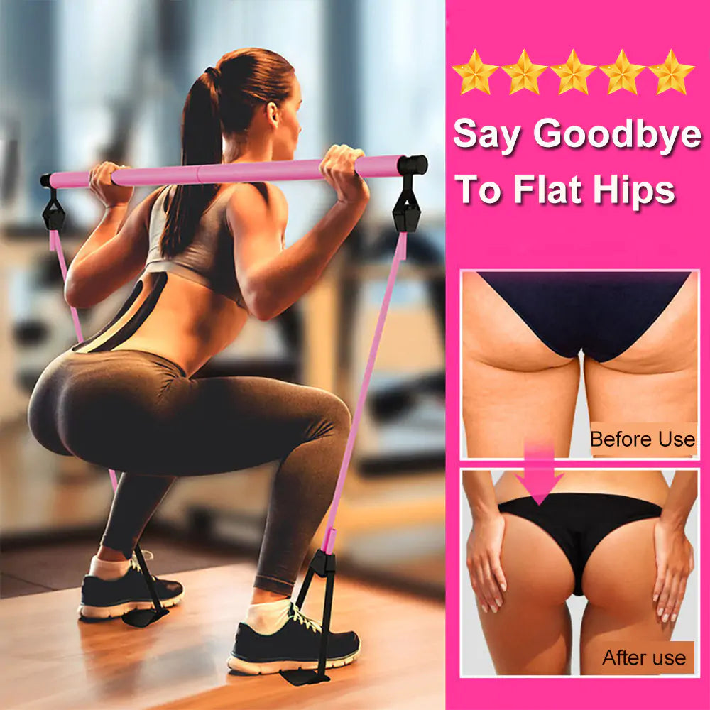 Yoga Pilates Bar ™ | Nu 50% Korting | De Ultieme Yoga Pilates Bar Voor Elke Workout!