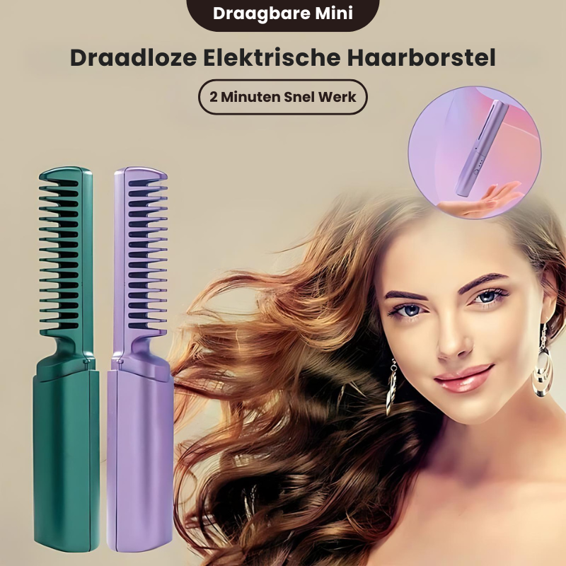 LEVA™ | Draadloze Elektrische Haarborstel