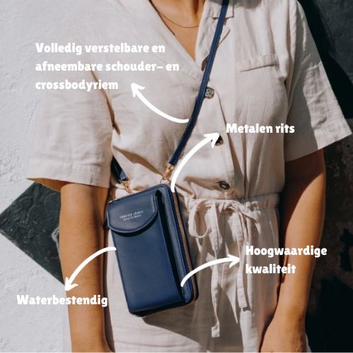 Sorbie™ - De Crossbody Clutch Portemonnee | Actie 1+1 Gratis