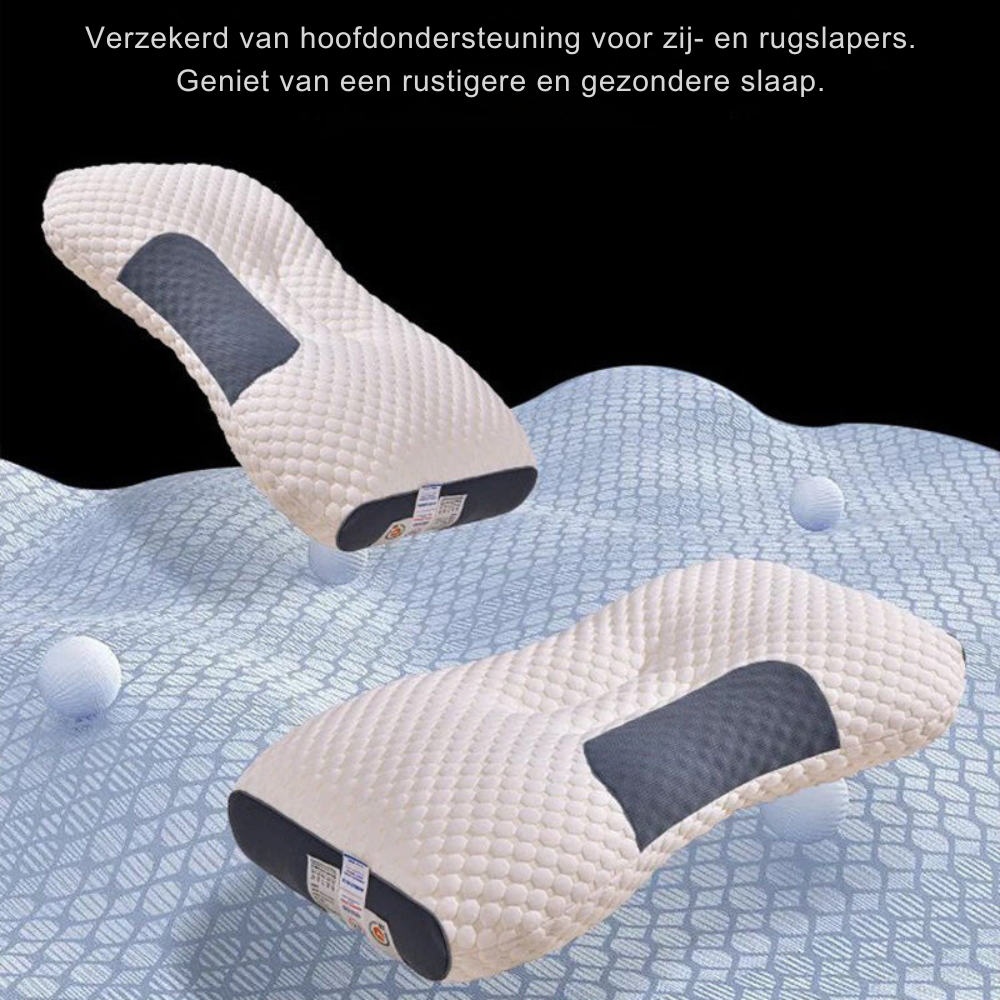 SleepEase | Ergonomisch Hoofdkussen: Zeg Vaarwel tegen Nekpijn