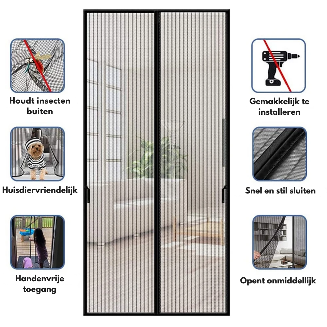 InsectShield Door Screen - Zomeraanbieding!