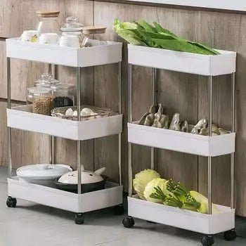 Shelf Trolley™ | Blijf georganiseerd onderweg met legplanken op wieltjes!