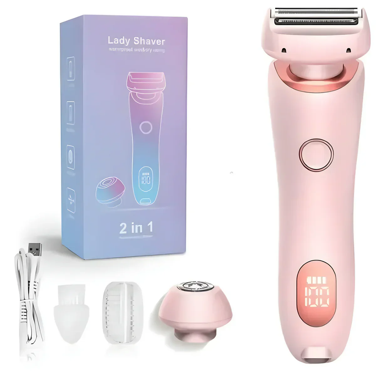 BeautyShave Pro | 2-in-1 Ladyshave