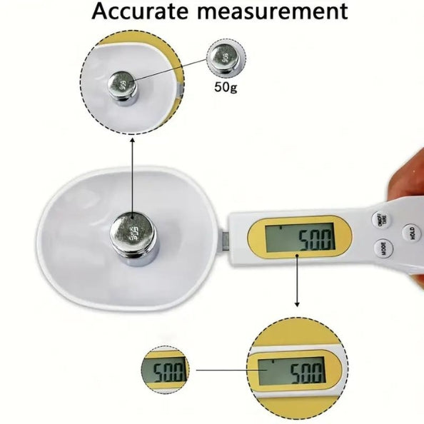 Digispoon™ | Zeg vaarwel tegen giswerk bij het afmeten van ingrediënten!
