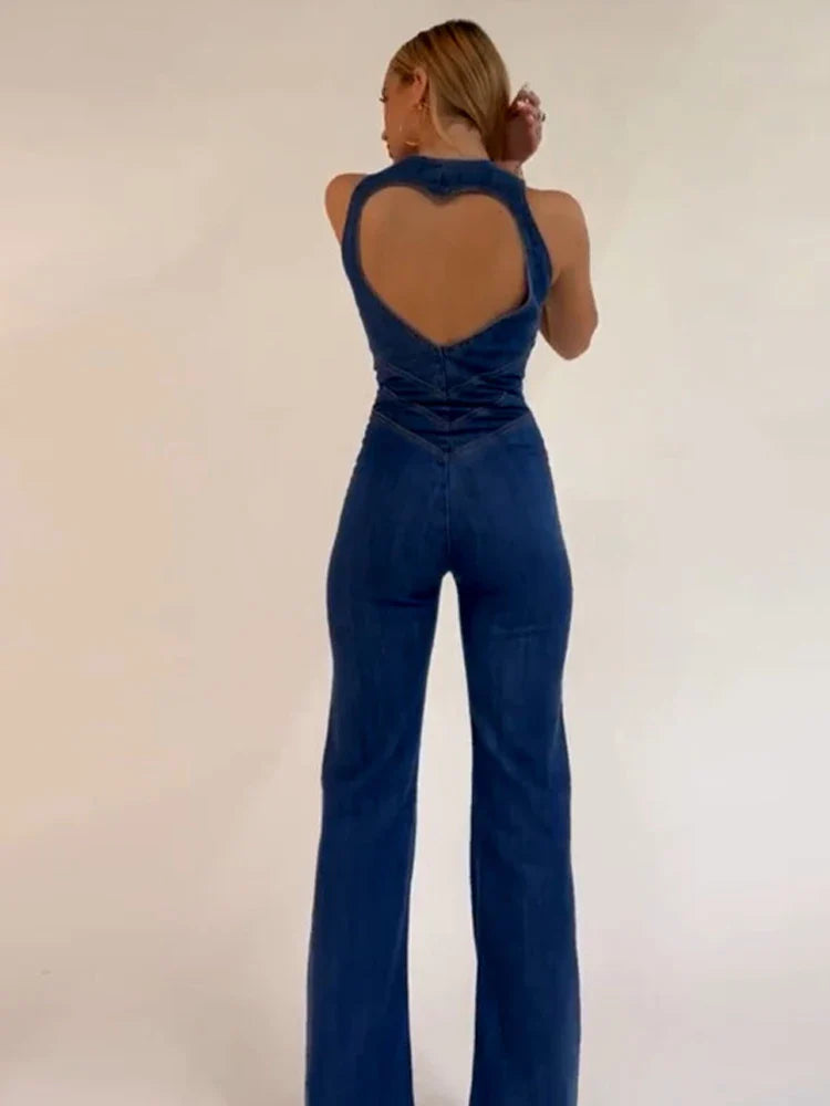 Diana™ - Denim Jumpsuit Trend 2024