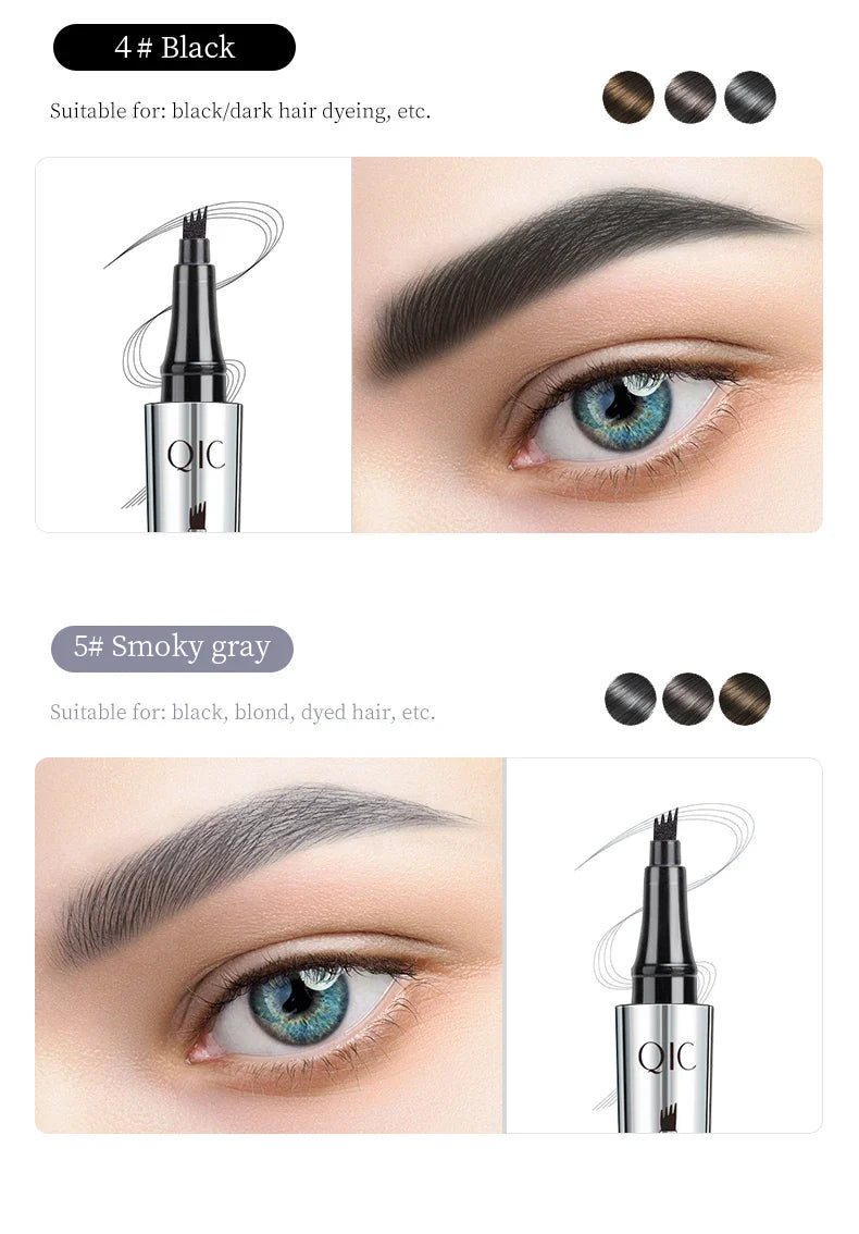 4D Waterproof Microblading wenkbrauwpotlood (1+1 Gratis)