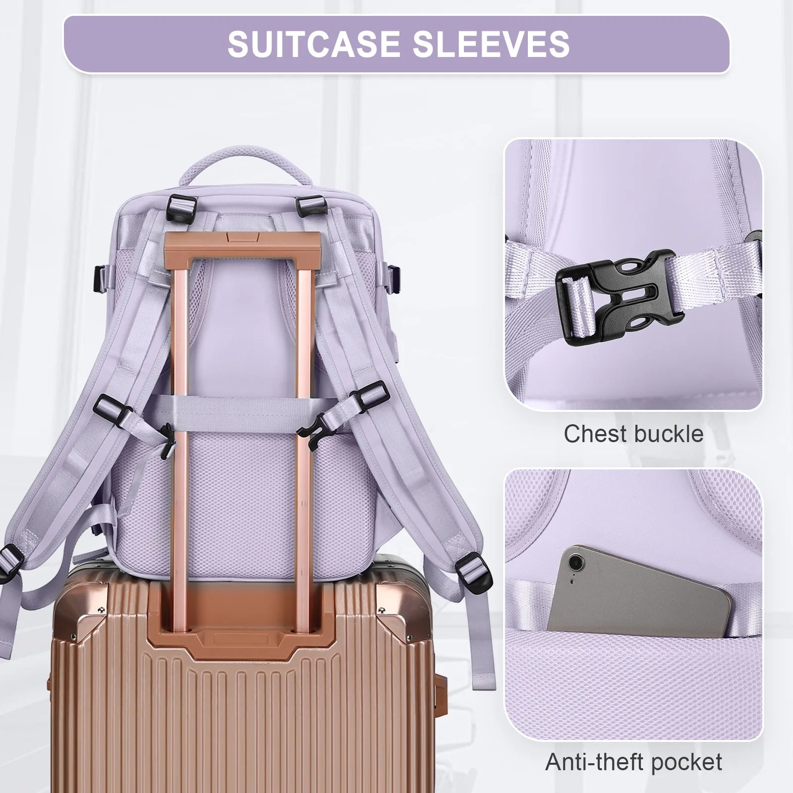 TravelMate™ | Uw multifunctionele rugzak voor elke reis!