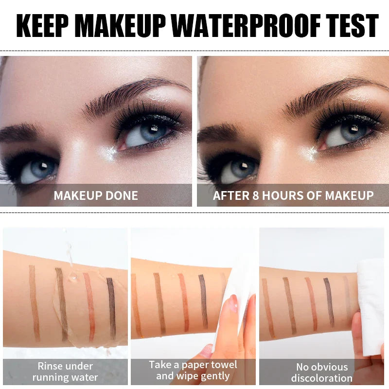 4D Waterproof Microblading wenkbrauwpotlood (1+1 Gratis)