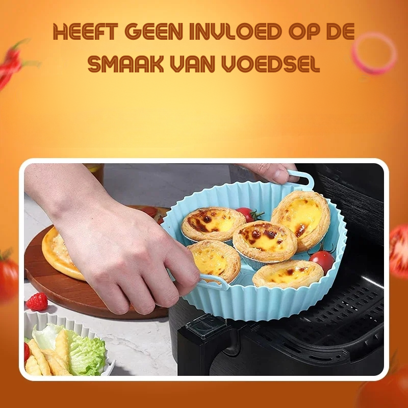 1+1 Gratis | AeroBake™ -Siliconen Airfryer bakplaat