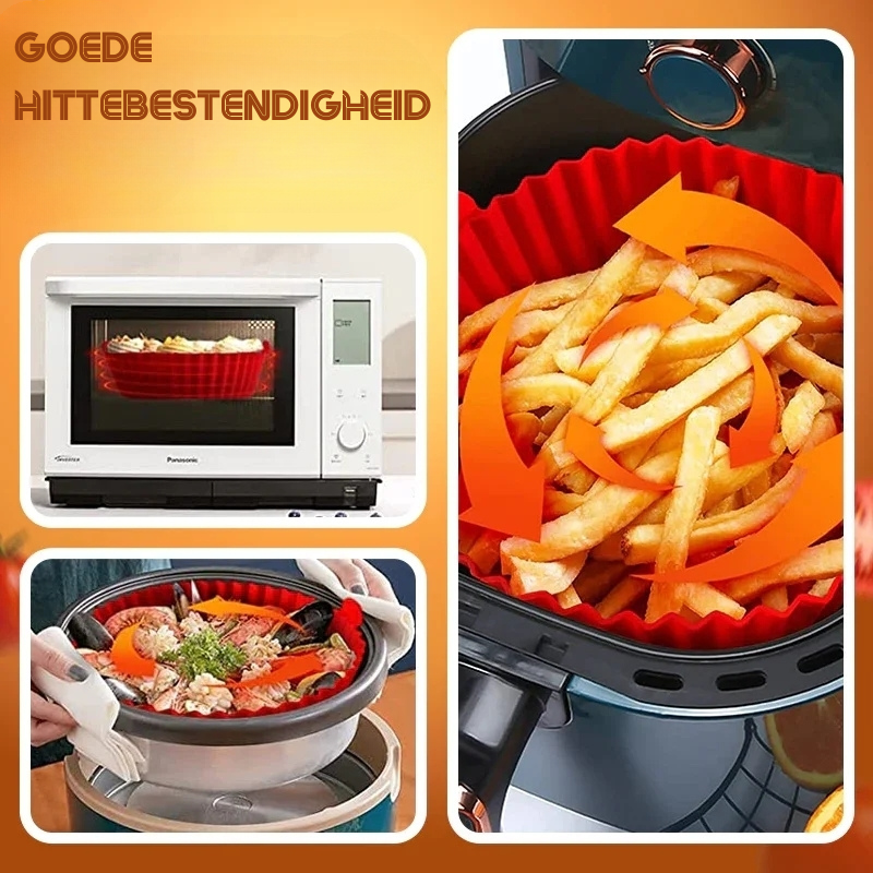 1+1 Gratis | AeroBake™ -Siliconen Airfryer bakplaat