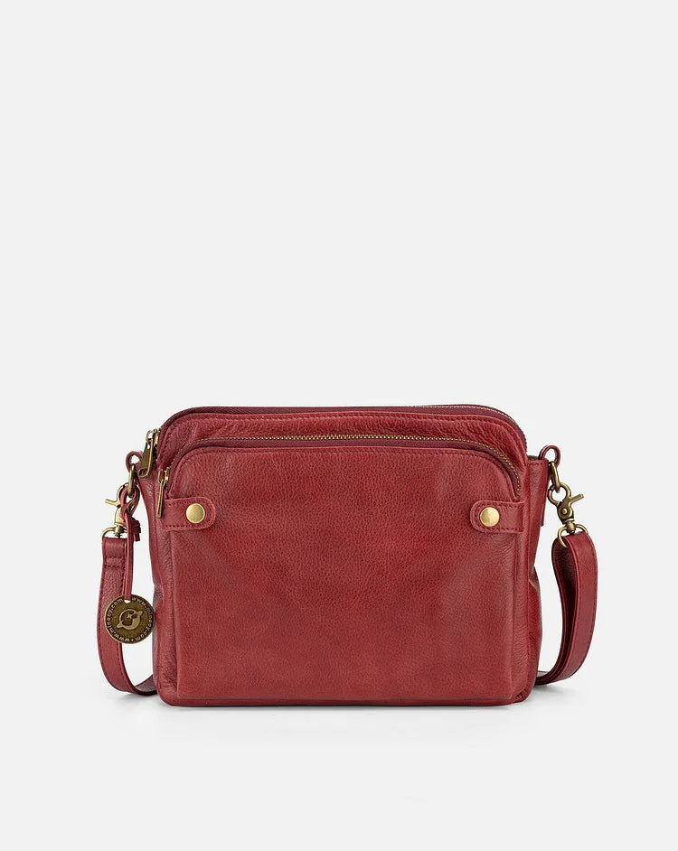 MilanBag | Stijlvolle leren crossbody schoudertas