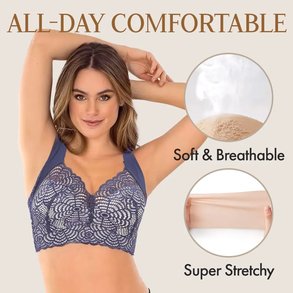 1+1 Gratis | Ultieme Ondersteunende Lace Plus-Size BH!