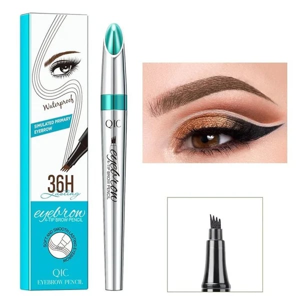 4D Waterproof Microblading wenkbrauwpotlood (1+1 Gratis)