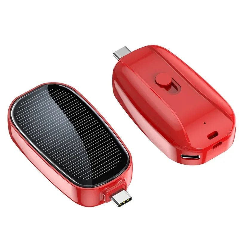 SolarPod Mini™ | Blijf onderweg verbonden met deze mini powerbank op zonne-energie!