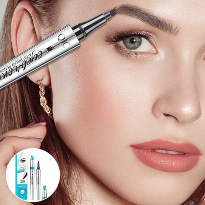 4D Waterproof Microblading wenkbrauwpotlood (1+1 Gratis)