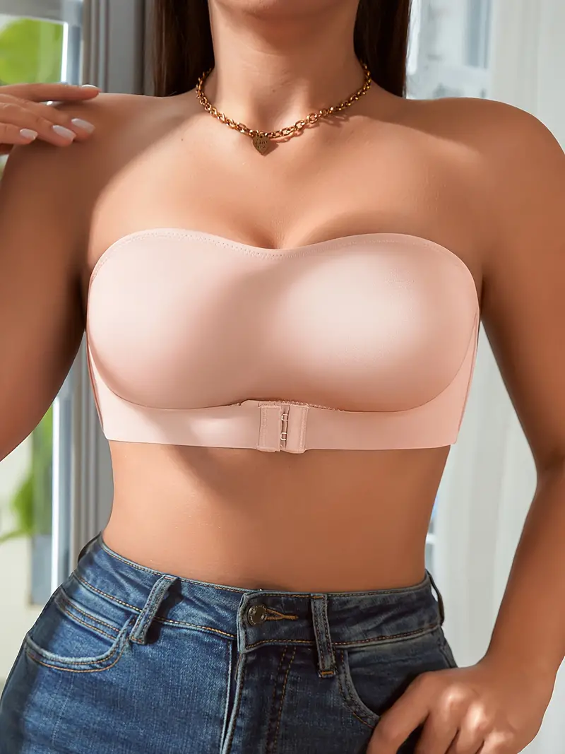 (1+1 Gratis) Mikaila® | Voorste Gesp Strapless Beha