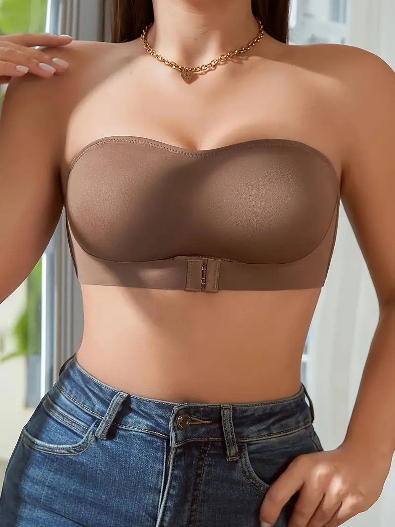 (1+1 Gratis) Mikaila® | Voorste Gesp Strapless Beha