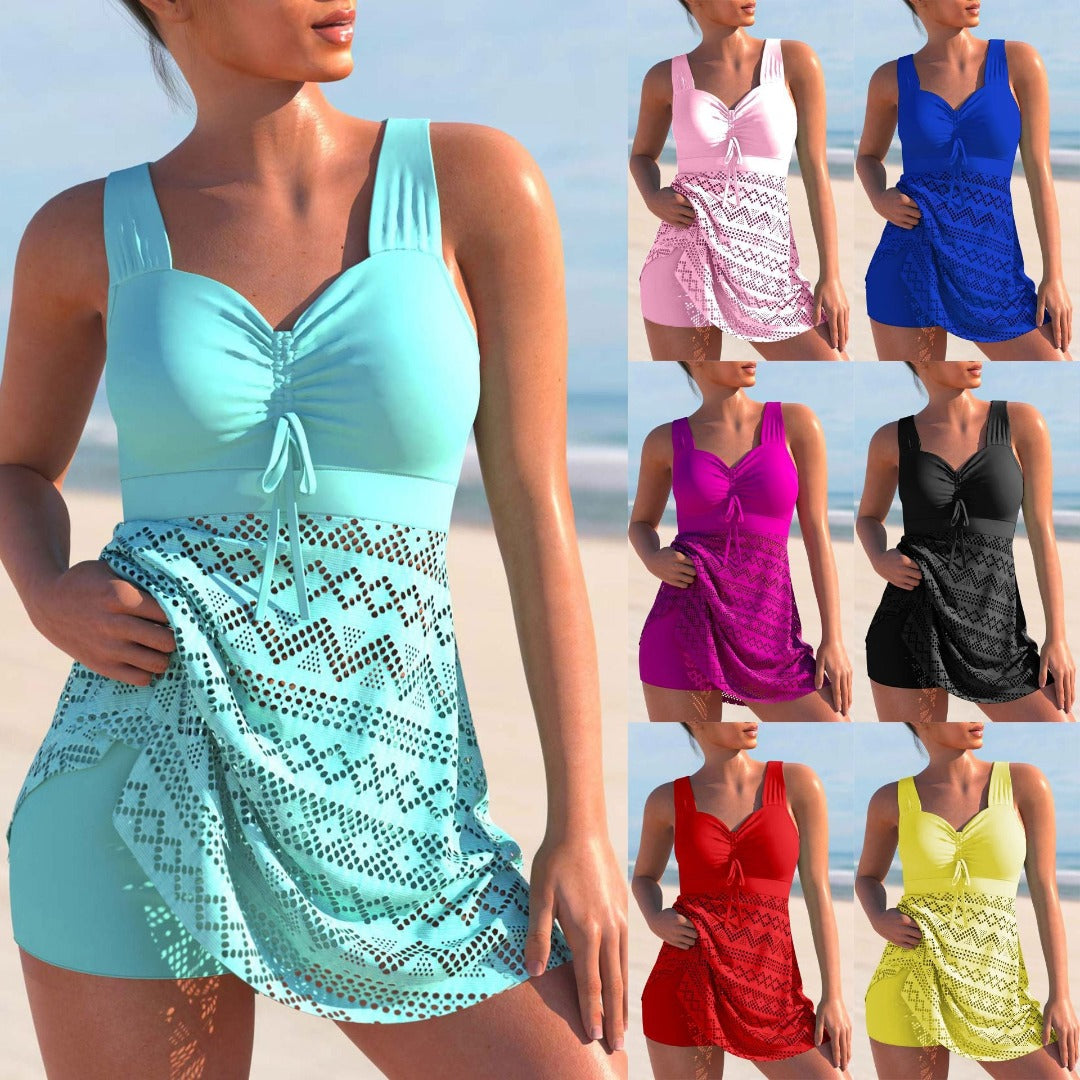 Luna's Elegance ™| Gewatteerde Tankini - Set