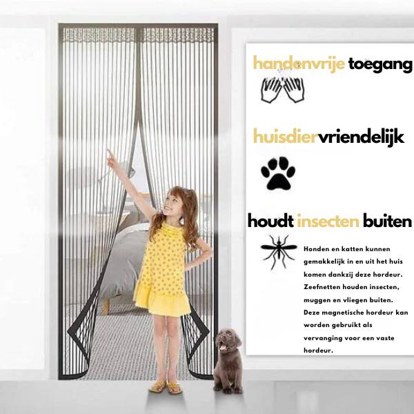 InsectShield Door Screen - Zomeraanbieding!