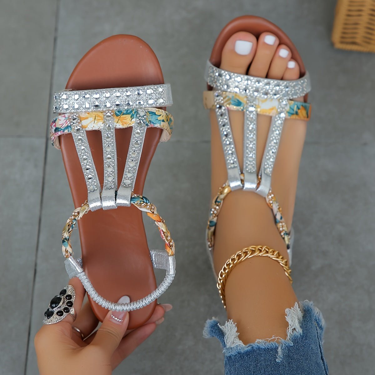 TropicalTwinkle Sandalen 1+1 GRATIS