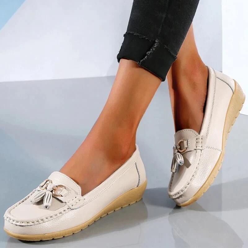 Mari-Jane™ - Orthopedische Leren Loafers