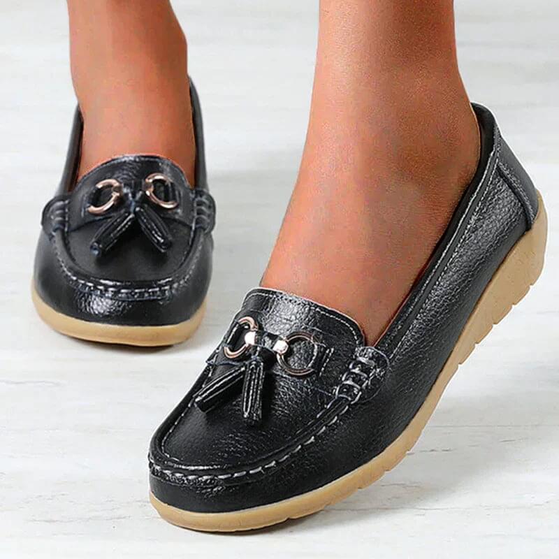 Mari-Jane™ - Orthopedische Leren Loafers