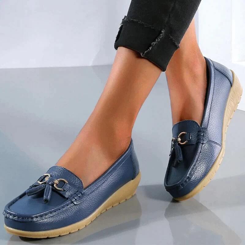 Mari-Jane™ - Orthopedische Leren Loafers