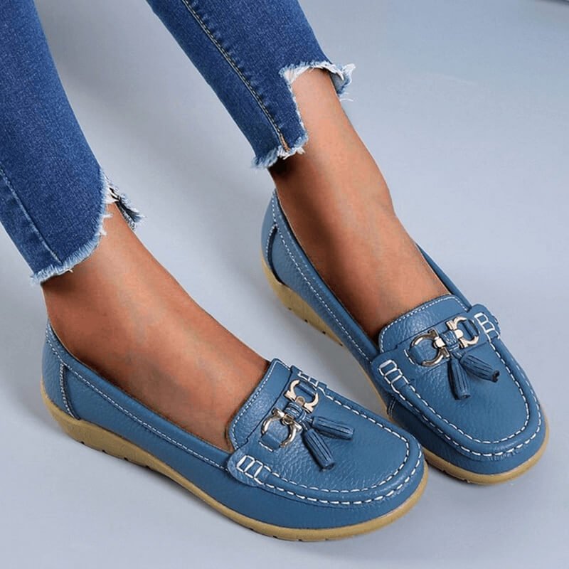 Mari-Jane™ - Orthopedische Leren Loafers