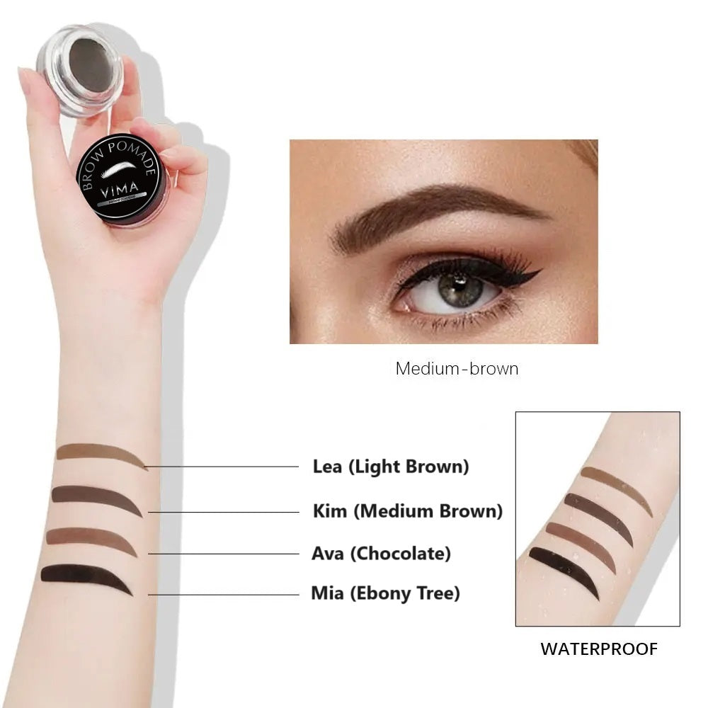 Eyebrow Stamp Stencil Kit | Wenkbrauw make-over set 1+1 Gratis