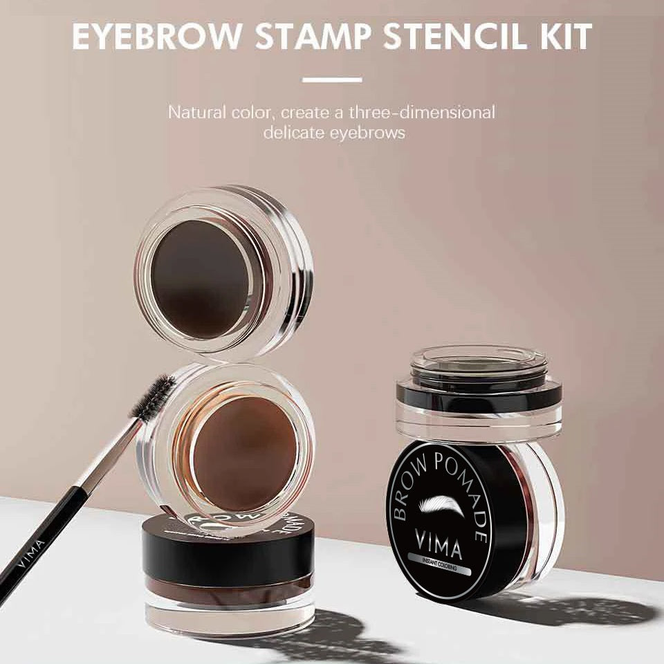 Eyebrow Stamp Stencil Kit | Wenkbrauw make-over set 1+1 Gratis